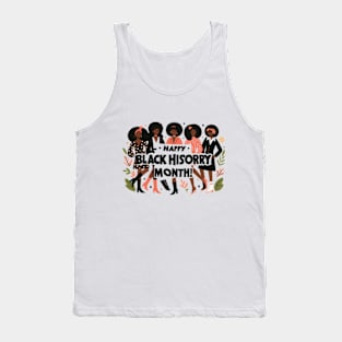 Happy Black History Month Tank Top